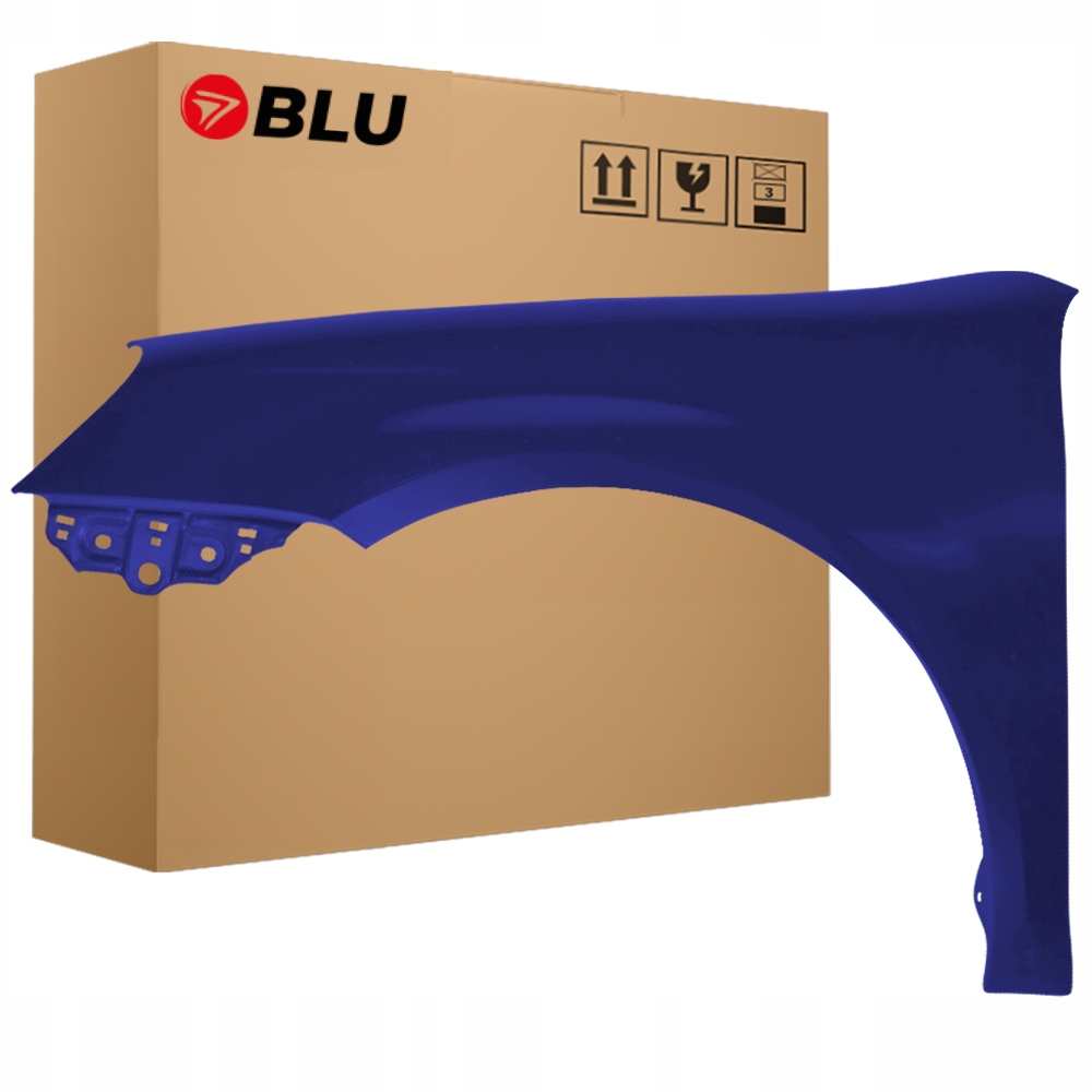 Blu Blatník Vw Golf V 5 Jetta LB5N levý modrý 03-09 přední kombi