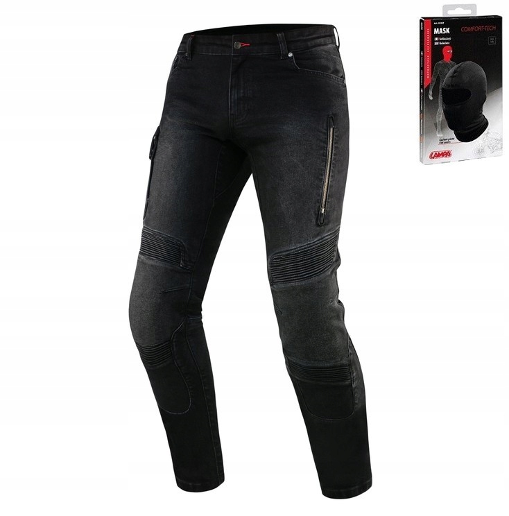 Džínsy Rebelhorn Vandal Denim, čierne, veľ W28/L34