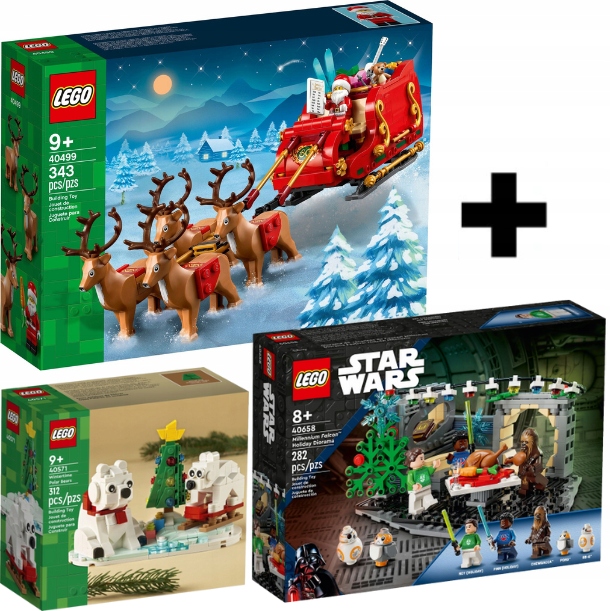 Lego Expert 40499 Lego 40571+ Lego Star Wars 40658 Sada