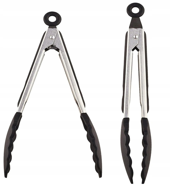 SZCZYPCE KUCHENNE SILIKONOWE KUCHNI PATELNI BB