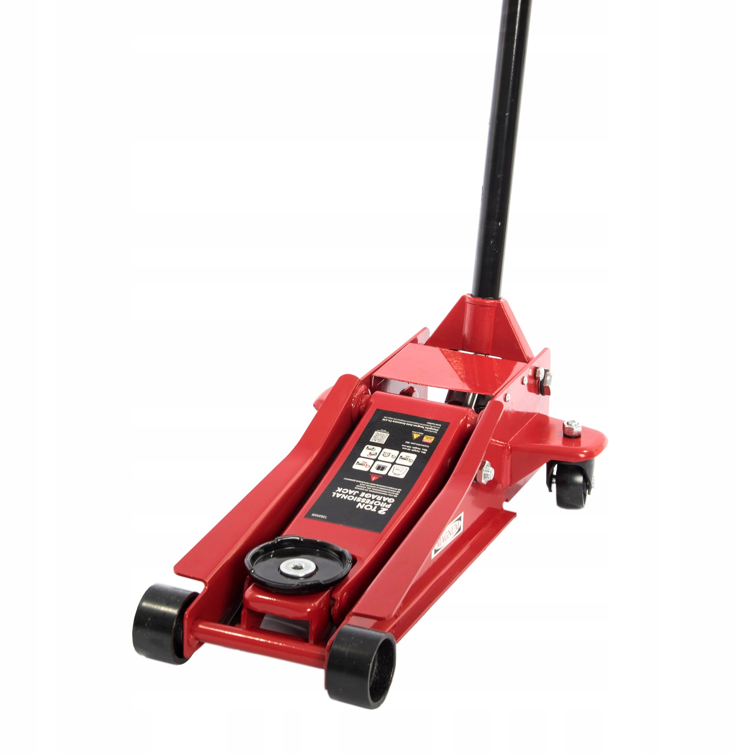 PODNOŚNIK SAMOCHODOWY HYDRAULICZNY LEWAREK ŻABA 2 TONY MAGNUM TZ820026 Maksymalna wysokość podnoszenia 428 mm