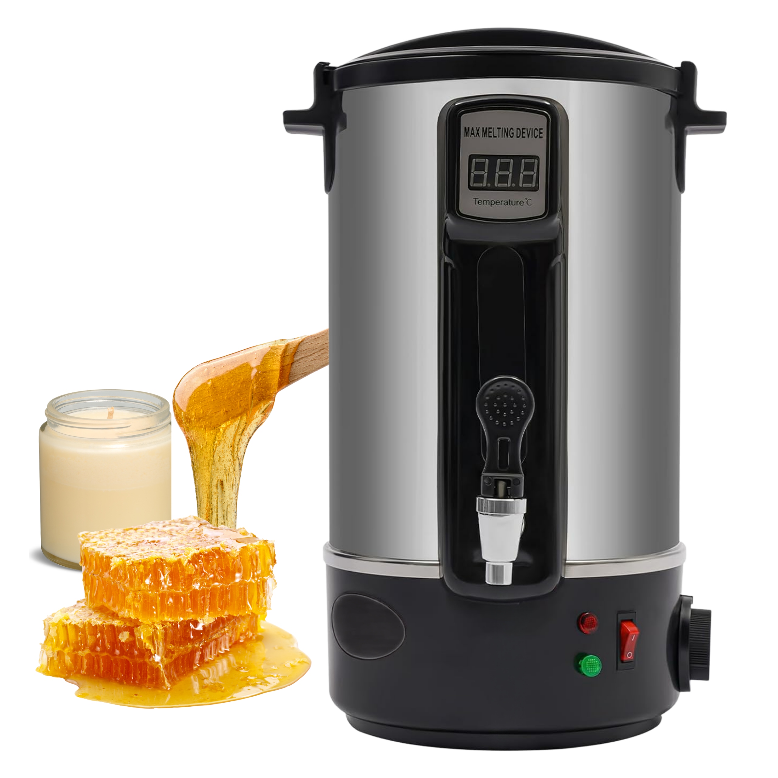 Zariadenie Na Tavenie Vosku Ohrievač 8 L Regulácia Tavidlo Na Sviečky