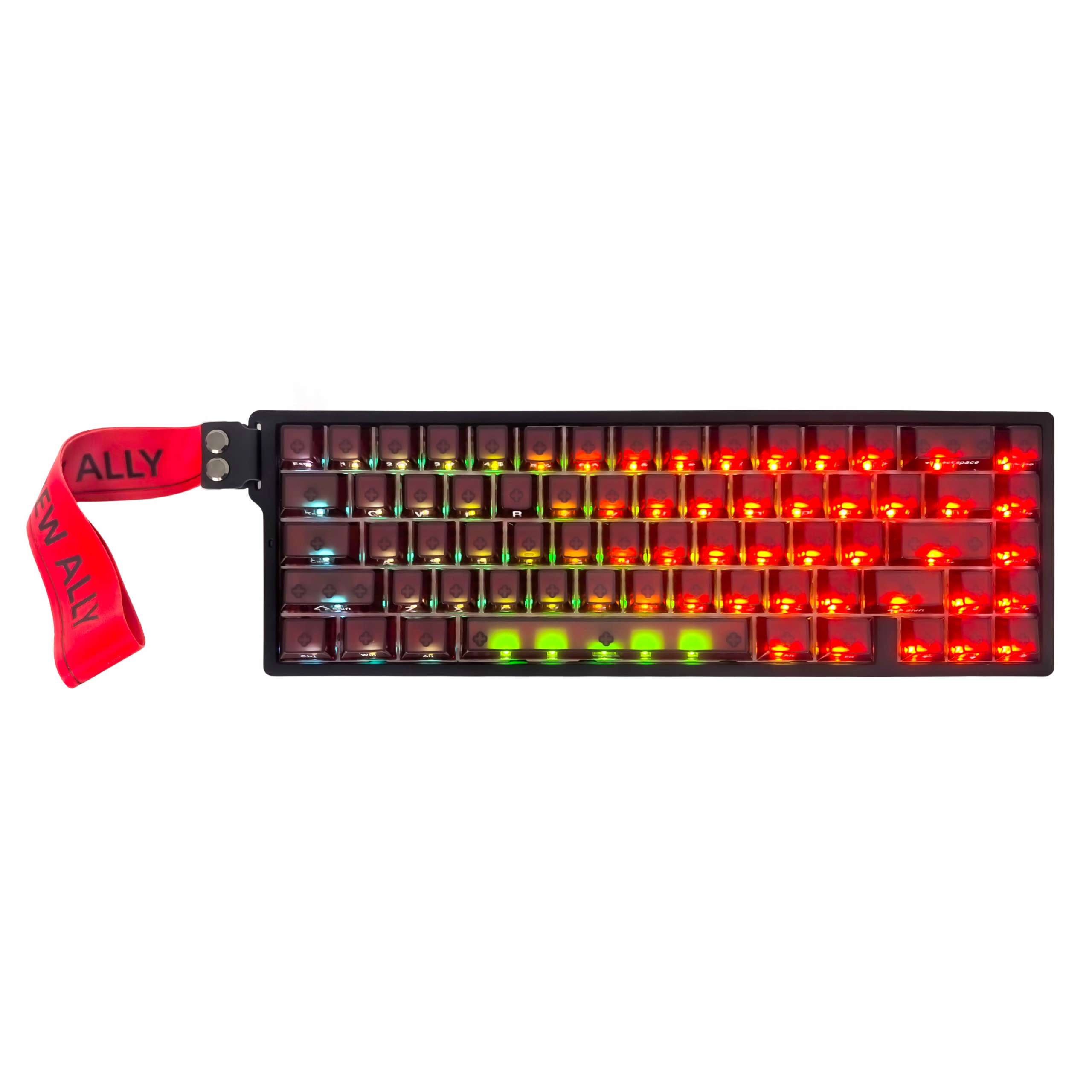 Magnetická bezdrôtová herná klávesnica Xinmeng s Rgb podsvietením