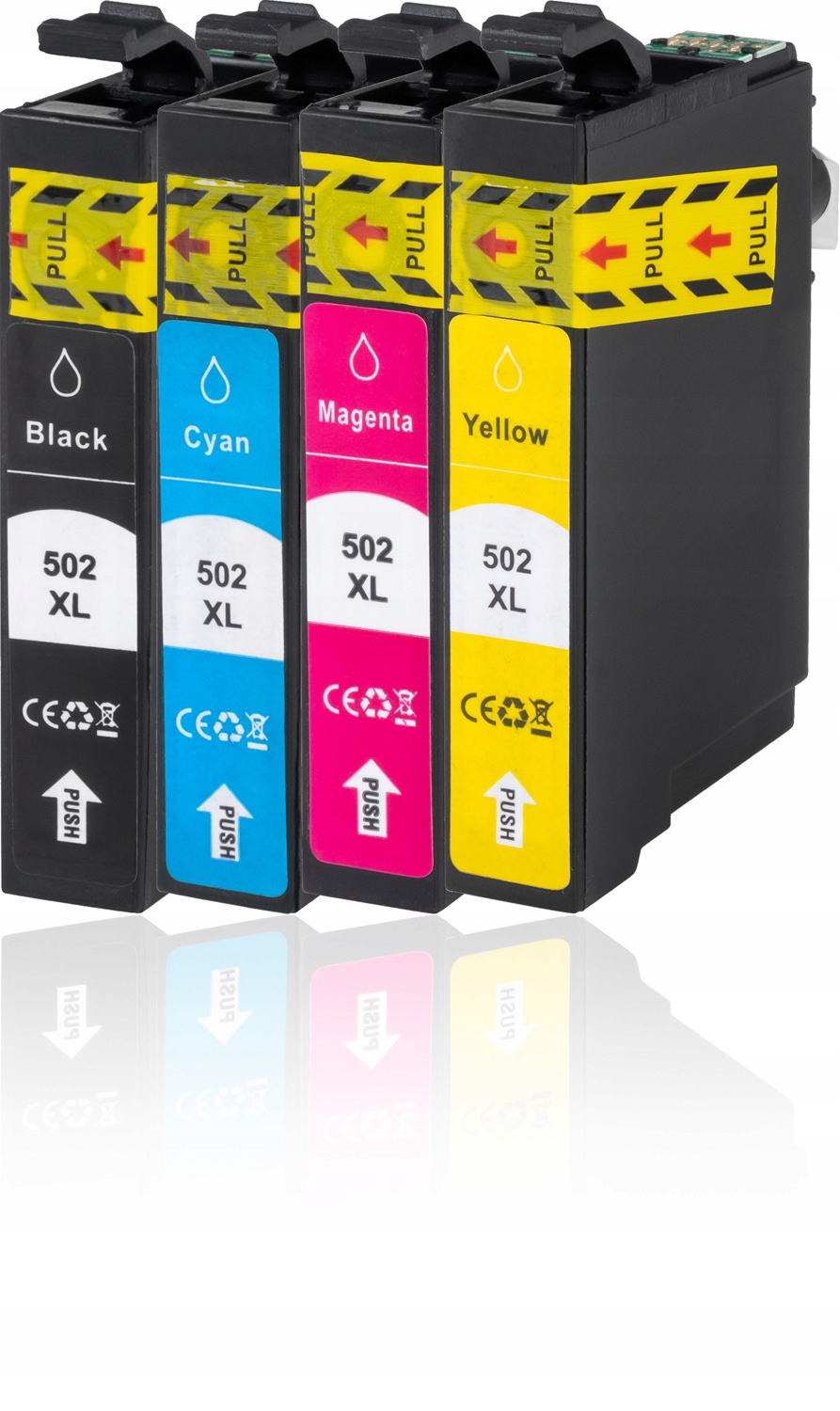 

4X Tusze do Epson 502 XL XP-5100 WF-2800 WF-2860