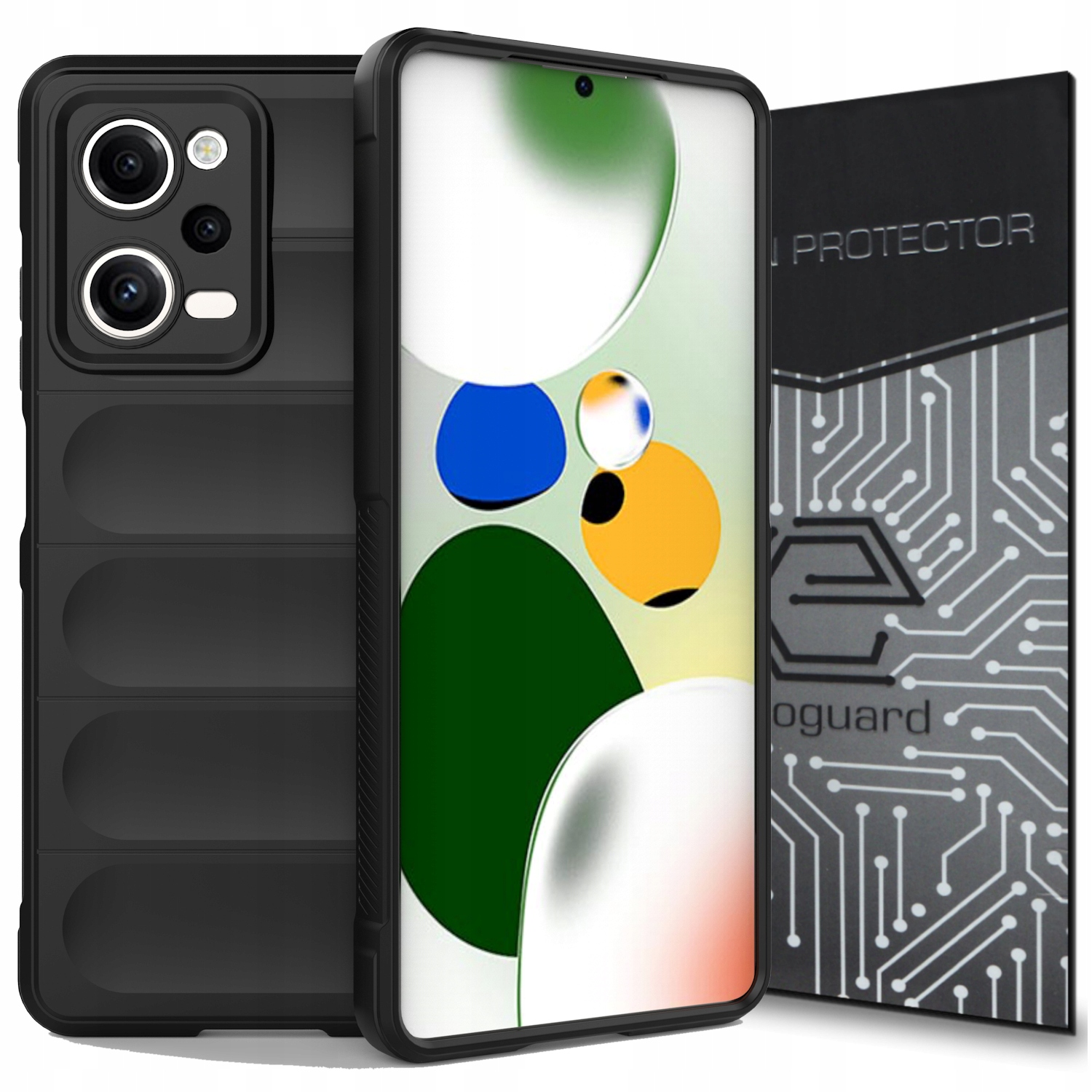 

Etui+szkło do Redmi Note 12 Pro 5G/POCO X5 Pro 5G