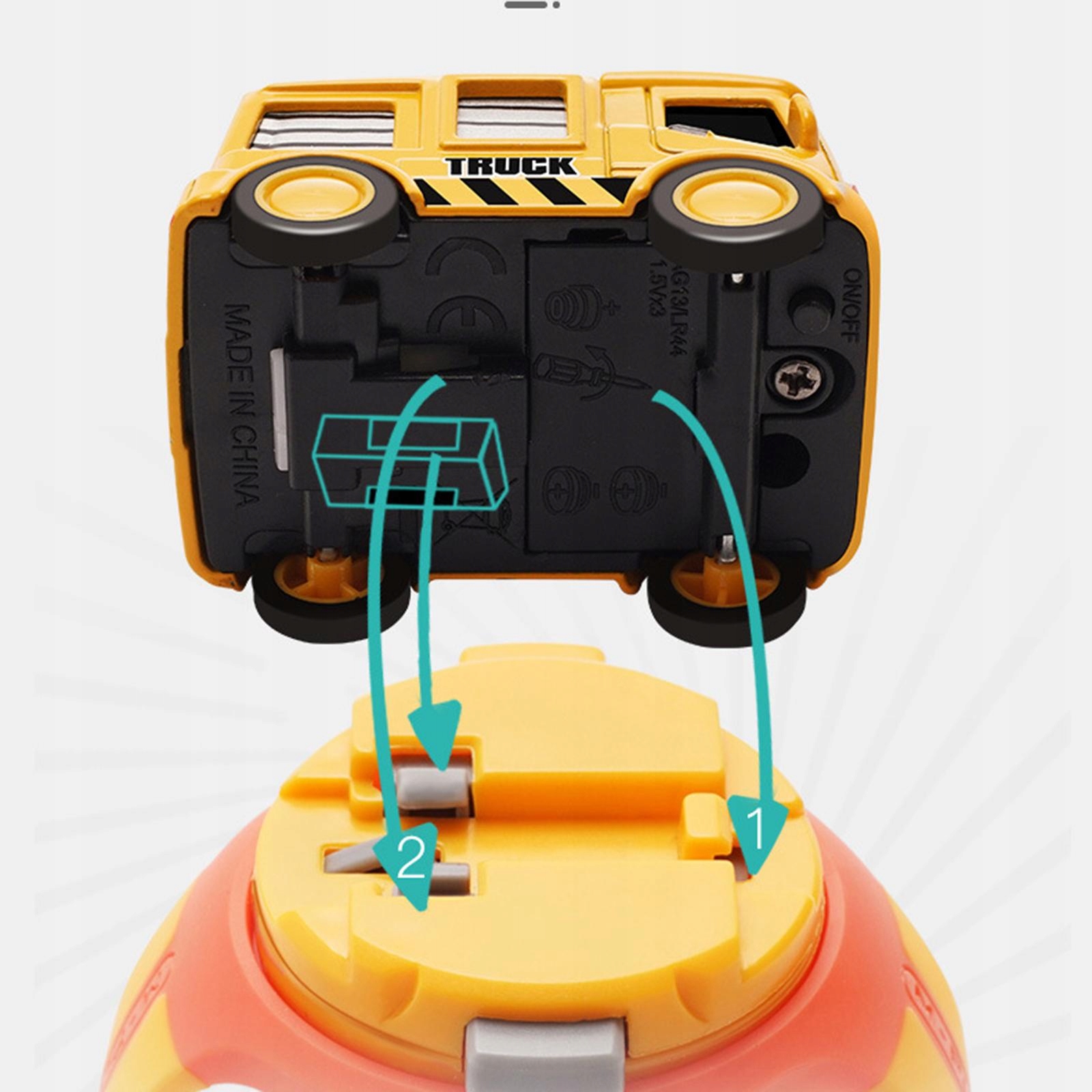 Zdalne sterowanie Śliczny pojazd inżynieryjny na podczerwień Rodzaj pojazdu ciężarówka