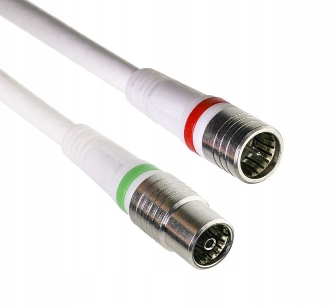 

Kabel Antenowy Technetix Gniazdo F-wtyk 1,5m biały