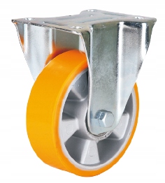 Wiko Kolečko pevné 200 mm, polyuretanový hliníkový vozík 500 kg