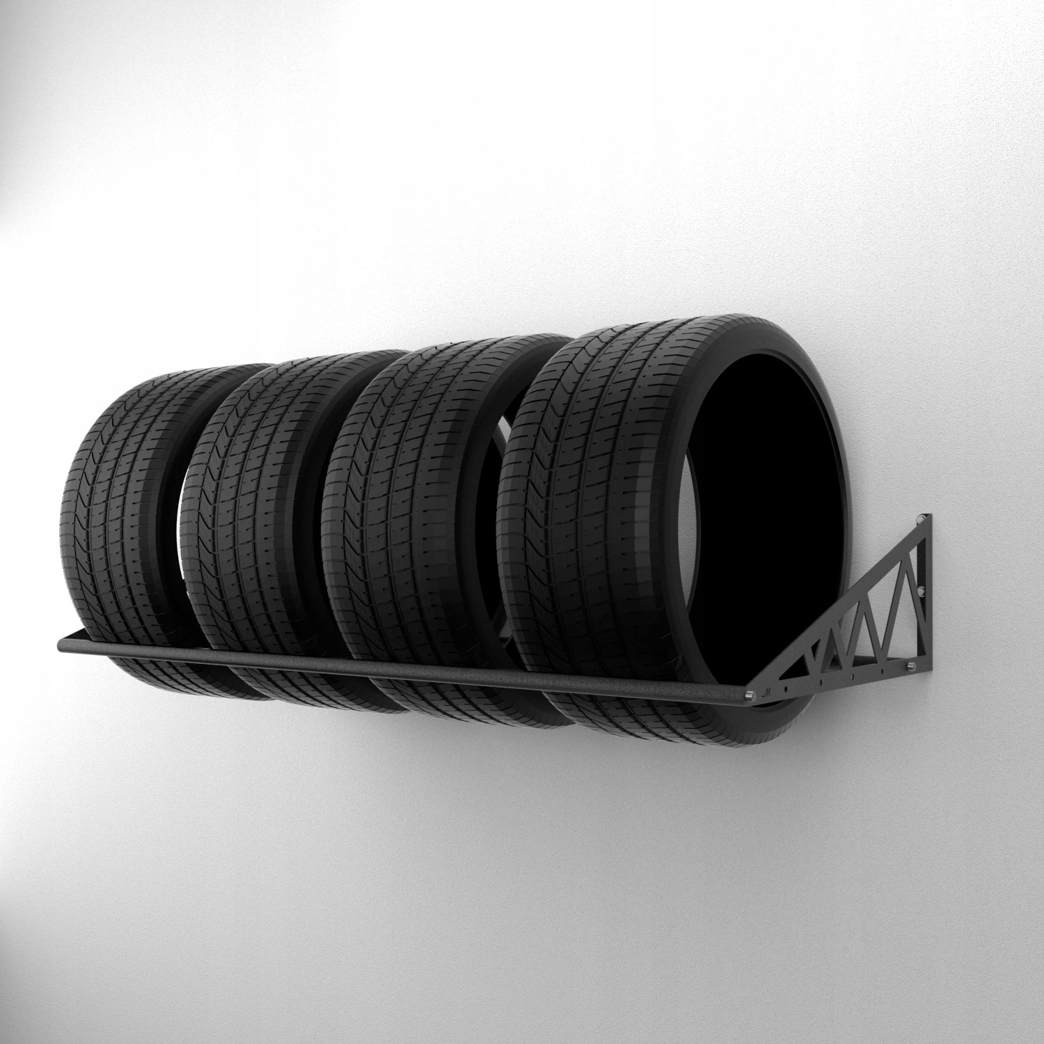 STOJAK WIESZAK REGAŁ PÓŁKA 135cm NA 4 OPONY KOŁA EAN (GTIN) 5903890790981