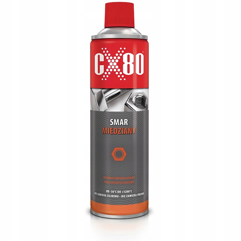 Cx80 PRZECIWZAPIECZENIOWY SMAR MIEDZIANY 500ML