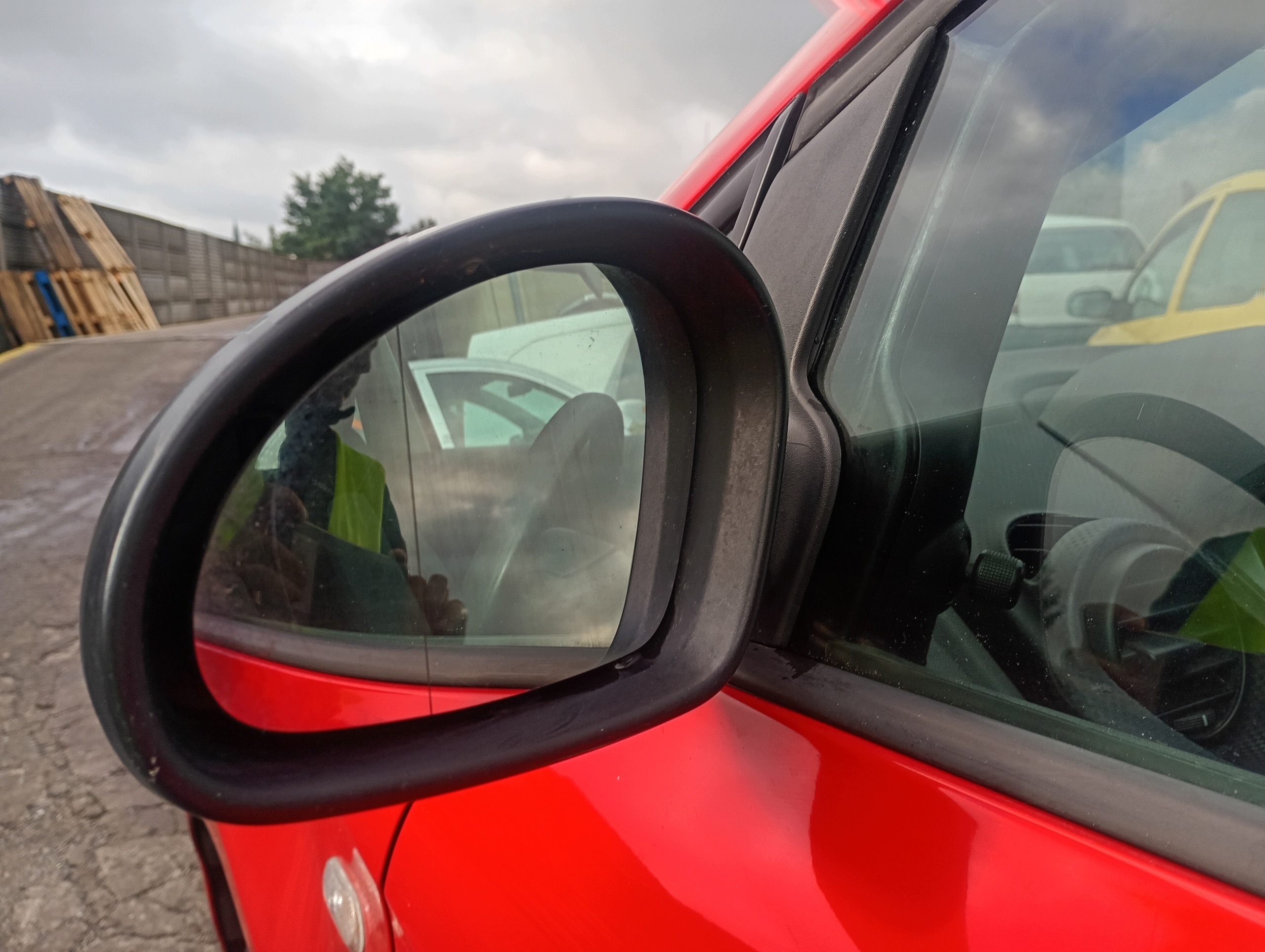mirror left manually Seat Toledo 3 III 04-09