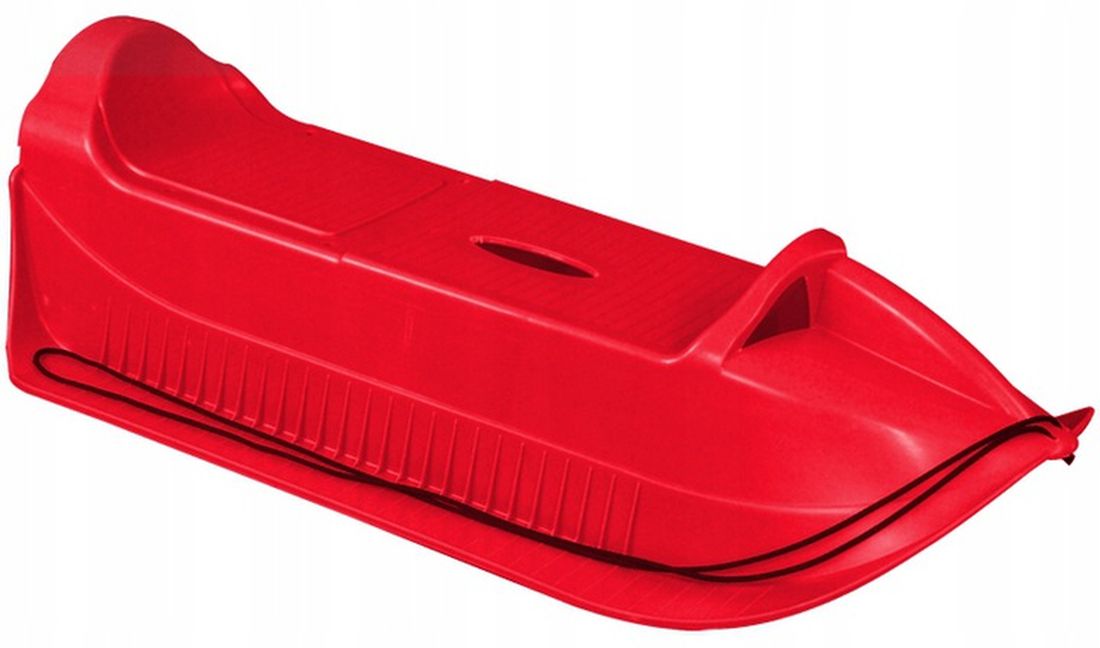 Sanki plastikowe dwuosobowe 91,5 x 42,5 x 25 cm czerwony