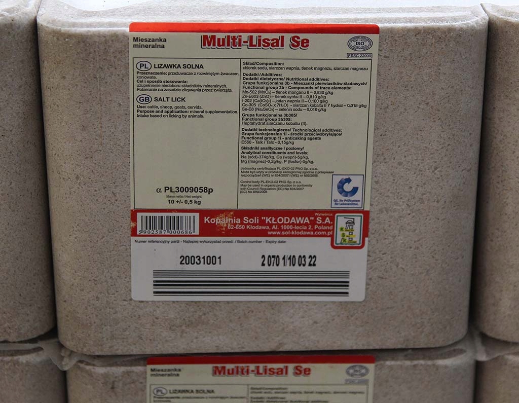 

Lizawka solna multi lisal se czerwona 10kg