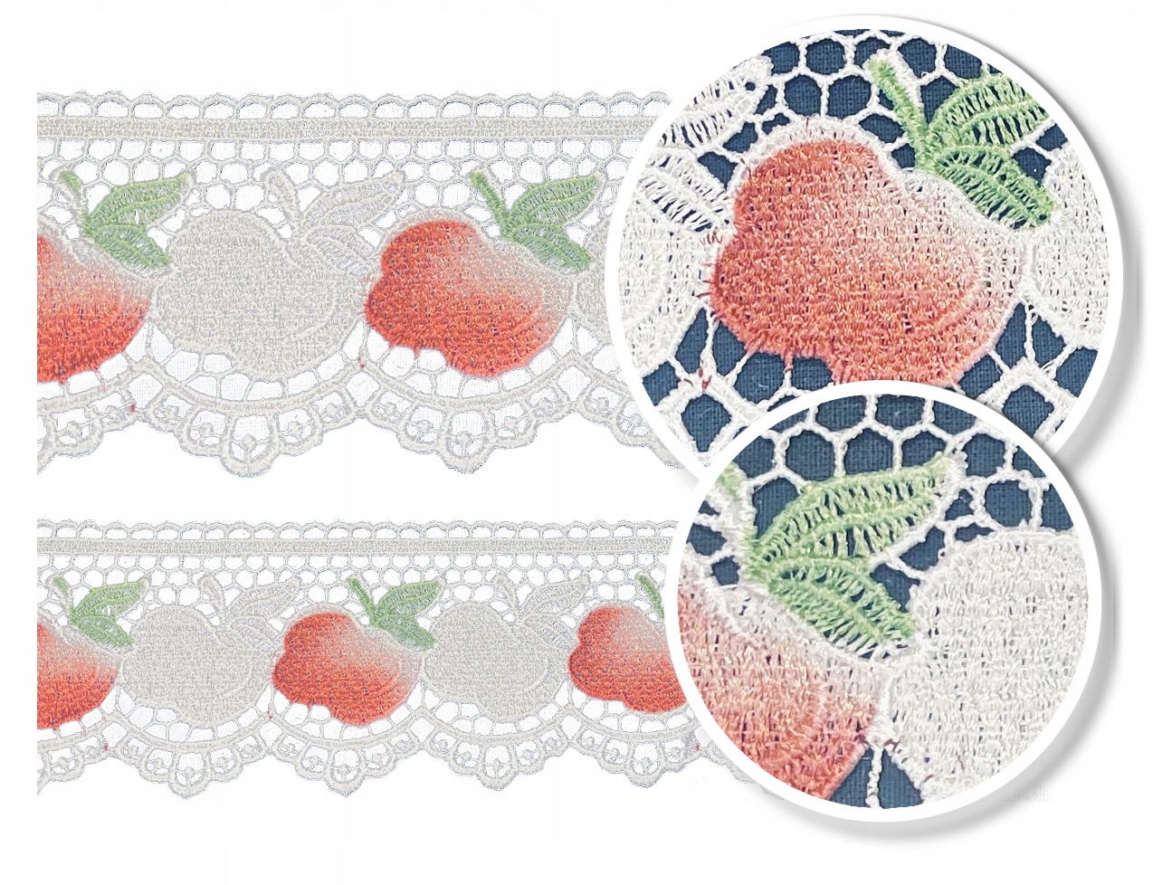 Guipure Krajková Krajka 390 11 CM, Barva Motek