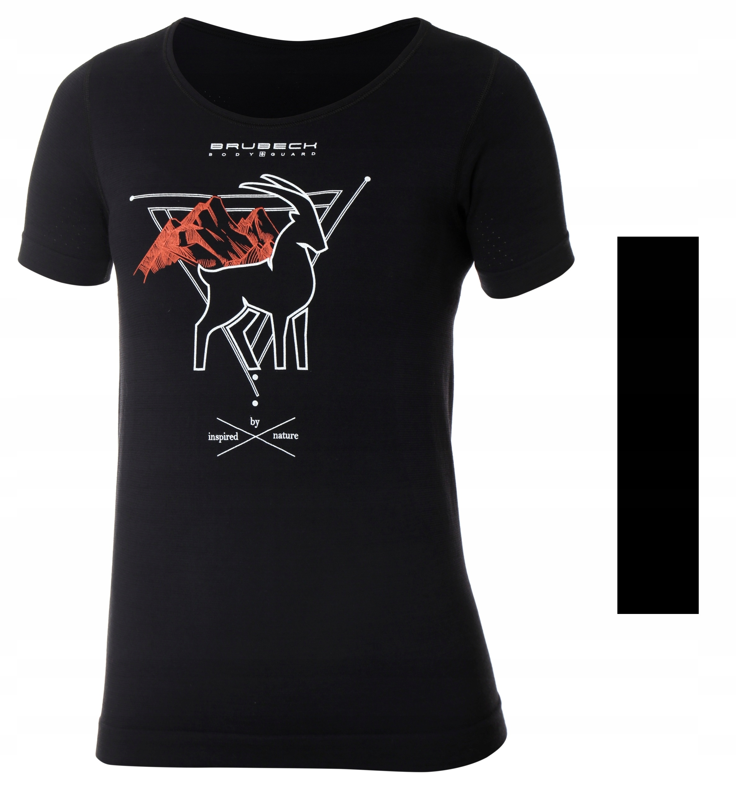 Damska Wełniana Koszulka Do Turystyki Oddychająca Szybkoschnąca Brubeck L