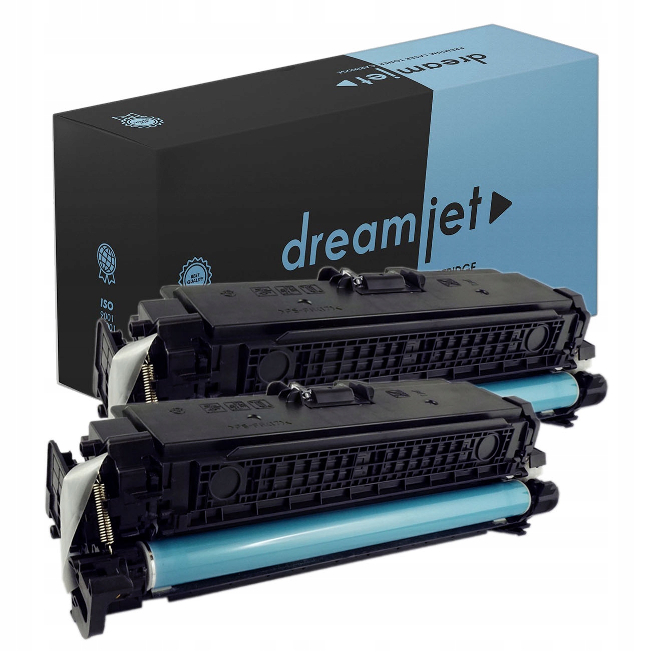 2x Toner pro Hp 504X CE250X CP3525 CP3525N CP3525X