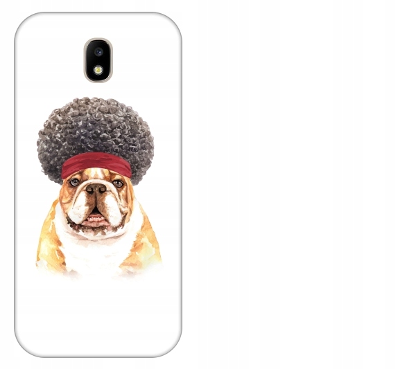

Etui pokrowiec Samsung Galaxy J5 2017 Bulldog afro