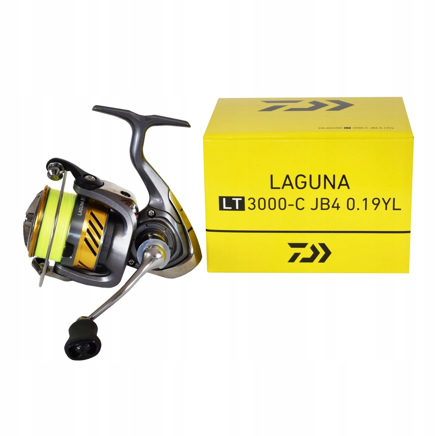Kołowrotek Daiwa 20 Laguna Lt 3000-C Plecionka JB4 0,19mm Yl