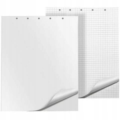 BLOK DO FLIPCHARTÓW 20 KRATA 640X1000
