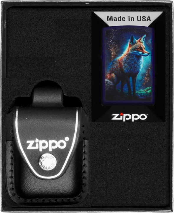 Sada Zippo Zapalovač Fox Design Dárkový No3