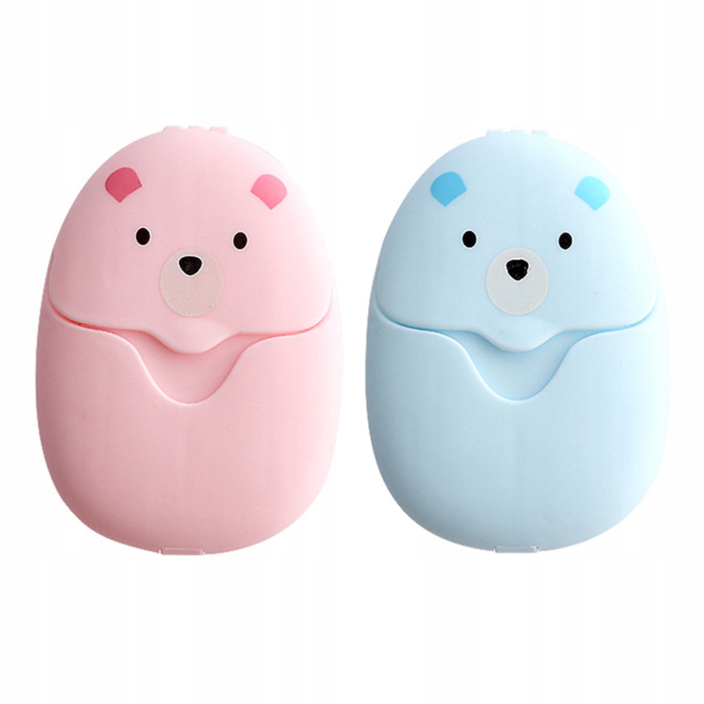 Papierowe mydło w piance, jednorazowe, 2 pudełka