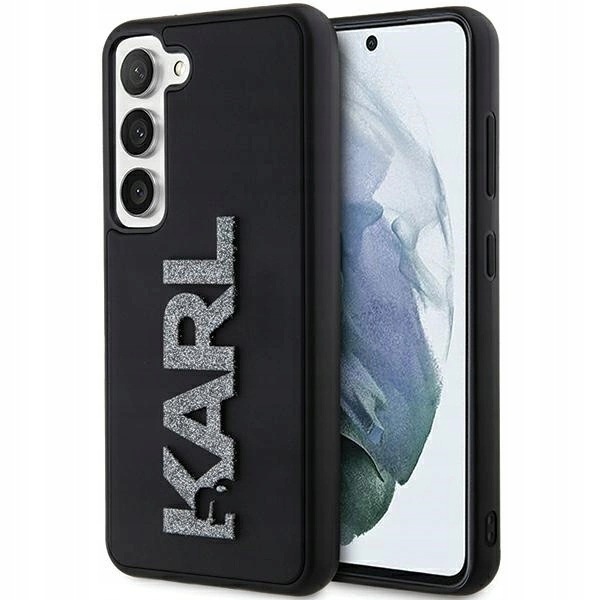 Karl Lagerfeld KLHCS24S3DMBKCK S24 S921 černý/black hardcase 3D Rubber Gli