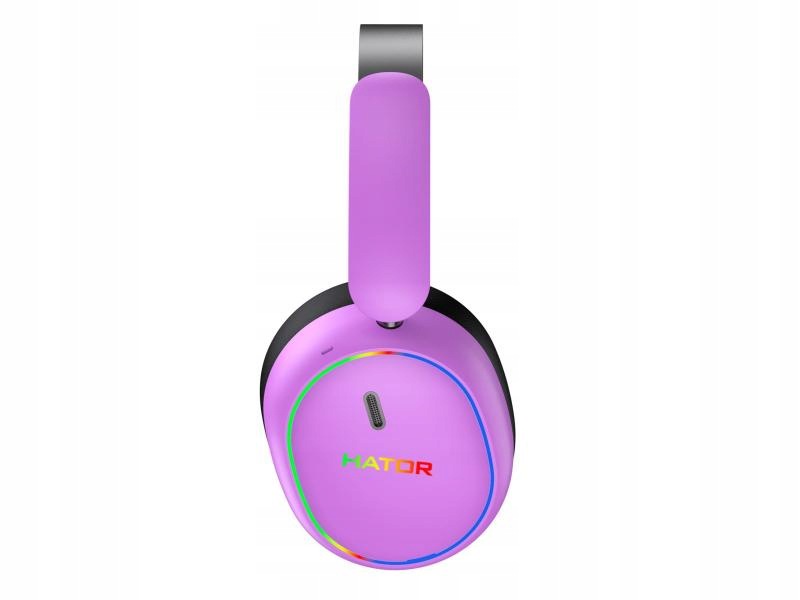 Hator Phoenix 2 Wireless słuchawki gamingowe bezprzewodowe fioletowe