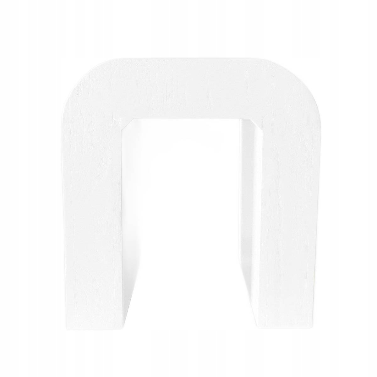 Stolička Escuro drevená biela 40x44x48 cm Homla