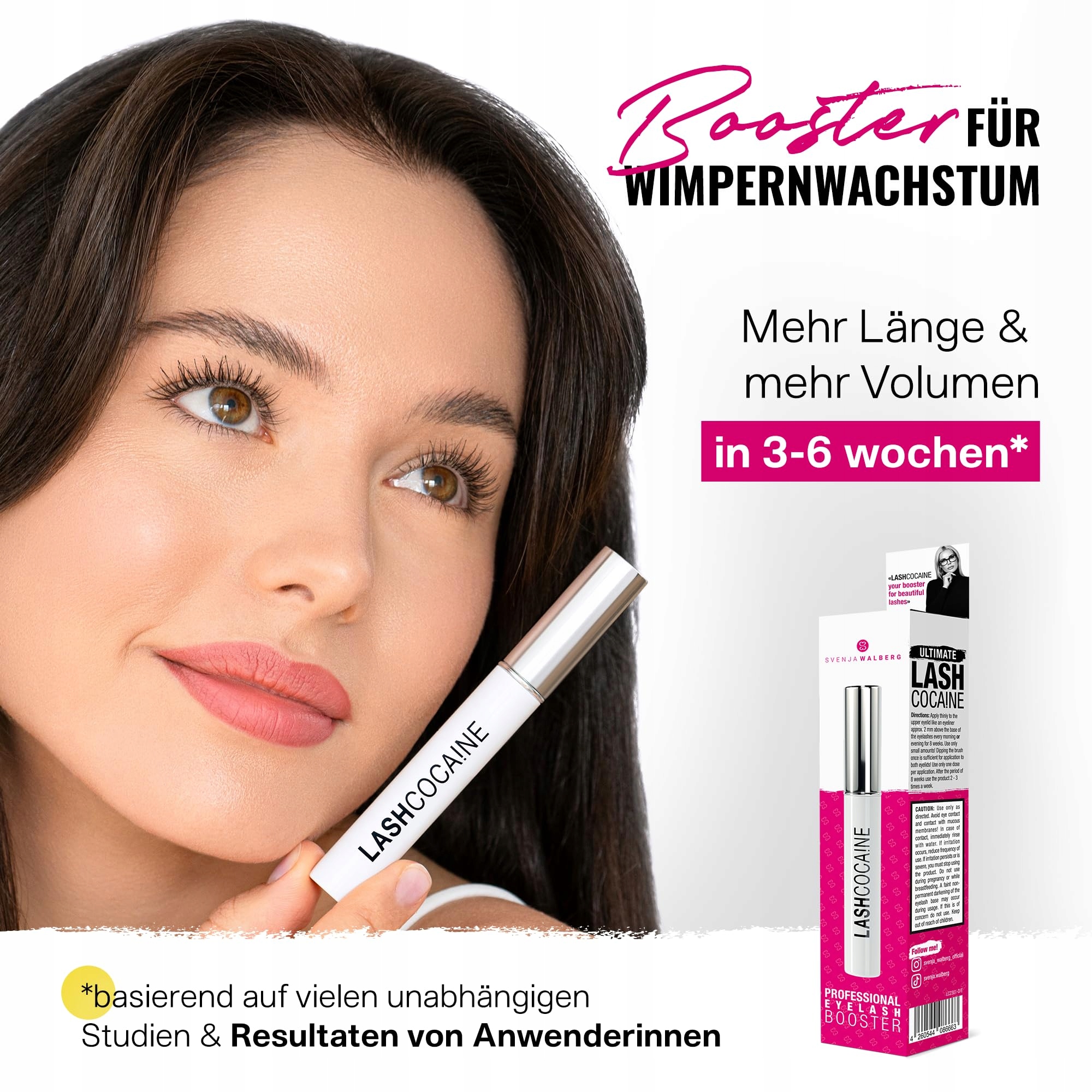 LASHCOCAINE Serum Do Rzęs Długie Rzęsy Wegańskie Made In Germany — miniatura 2