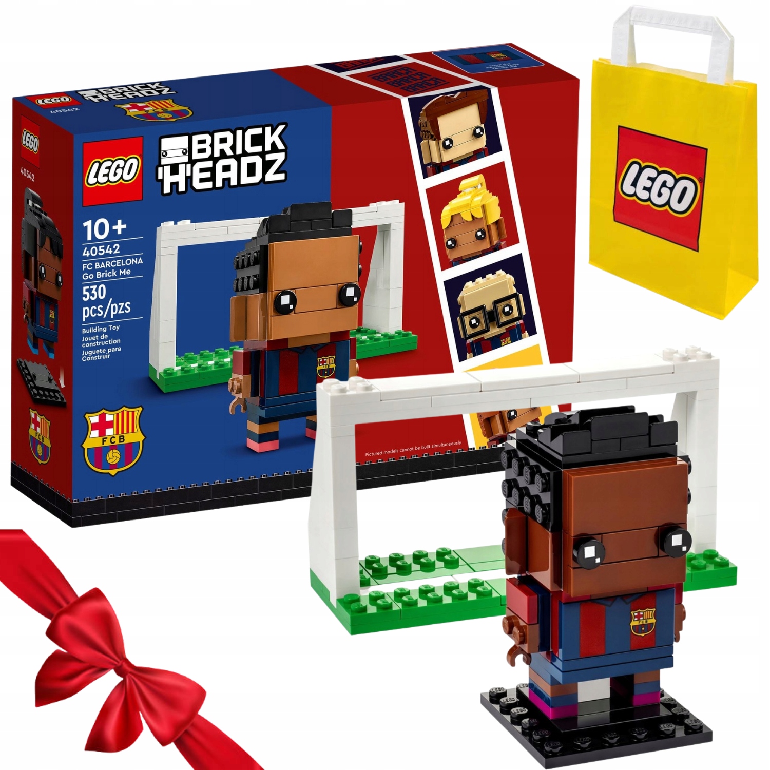 Zestaw Klocków Lego Brickheadz 40542 Portret Z Klocków Fc Barcelona Top