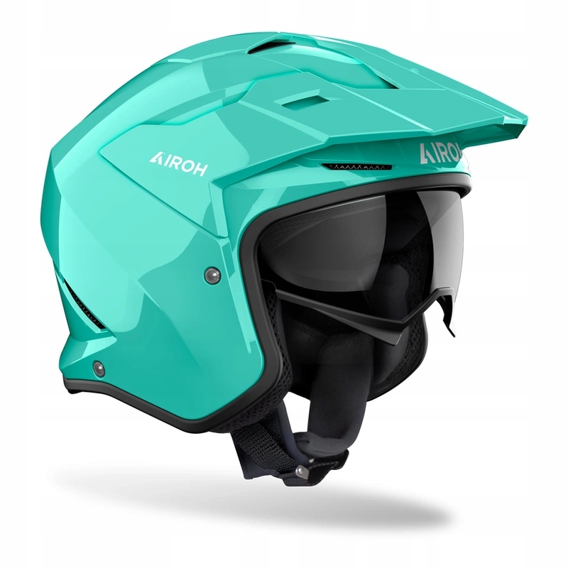 Motocyklová prilba Airoh Kombakt Color Aquamarine Gloss modrá Darčeky
