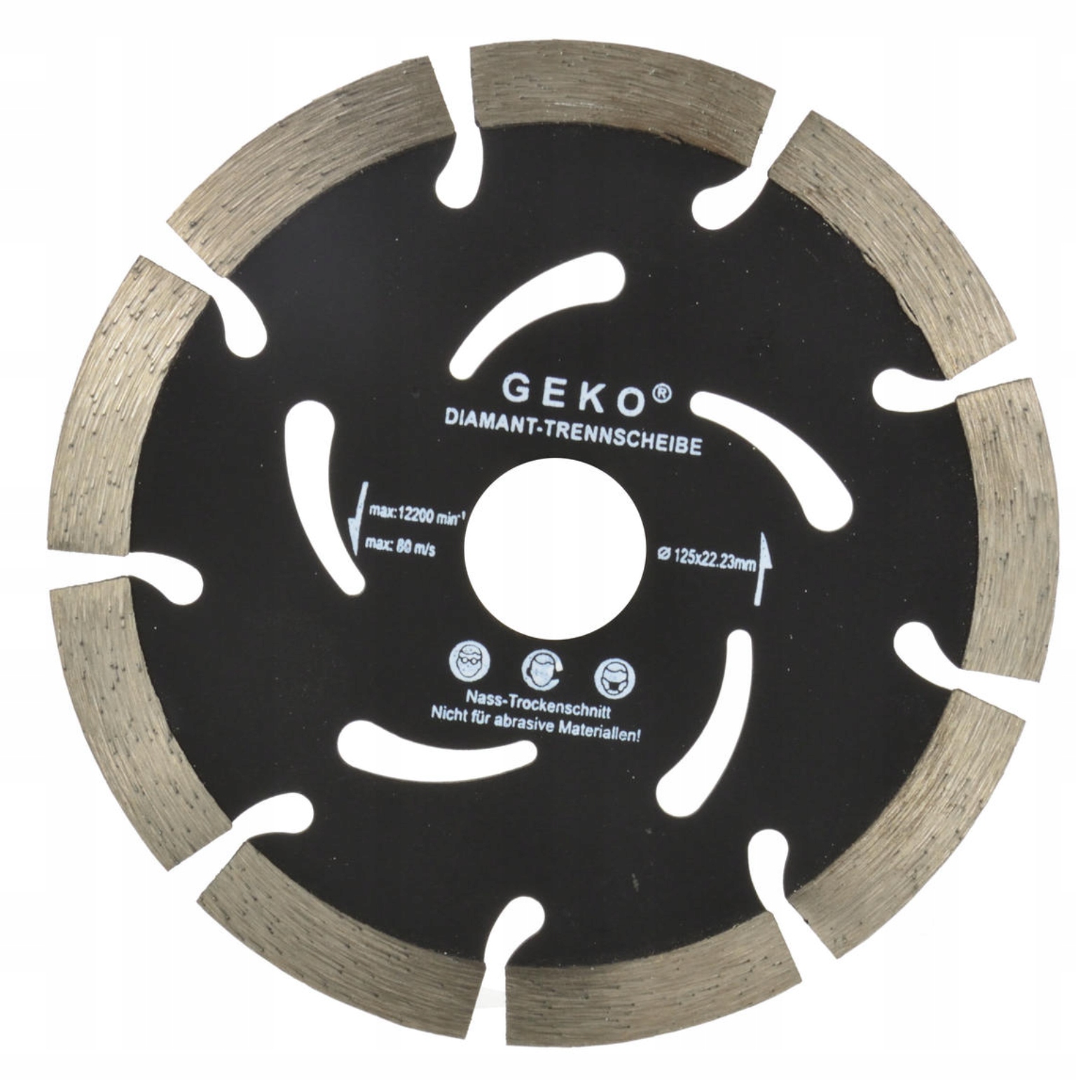

Tarcza diamentowa segment 125mm Geko G00287