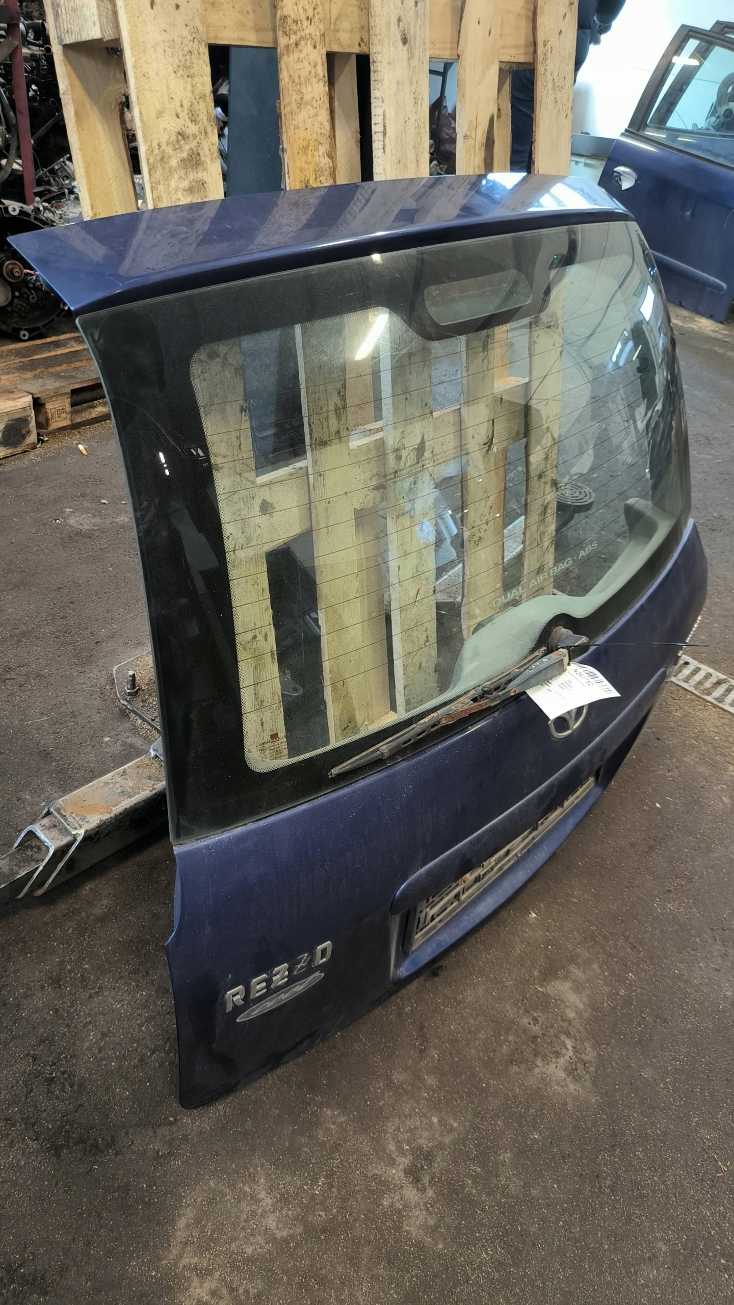 trunk door boot GRANATOWA DAEWOO REZZO LIFT