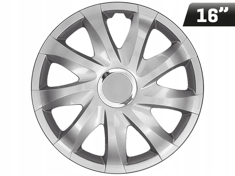 

Kołpaki Drift silver laquered + ring, 16"