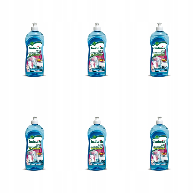 Ludwik leštidlo do myčky nádobí 500 ml X6