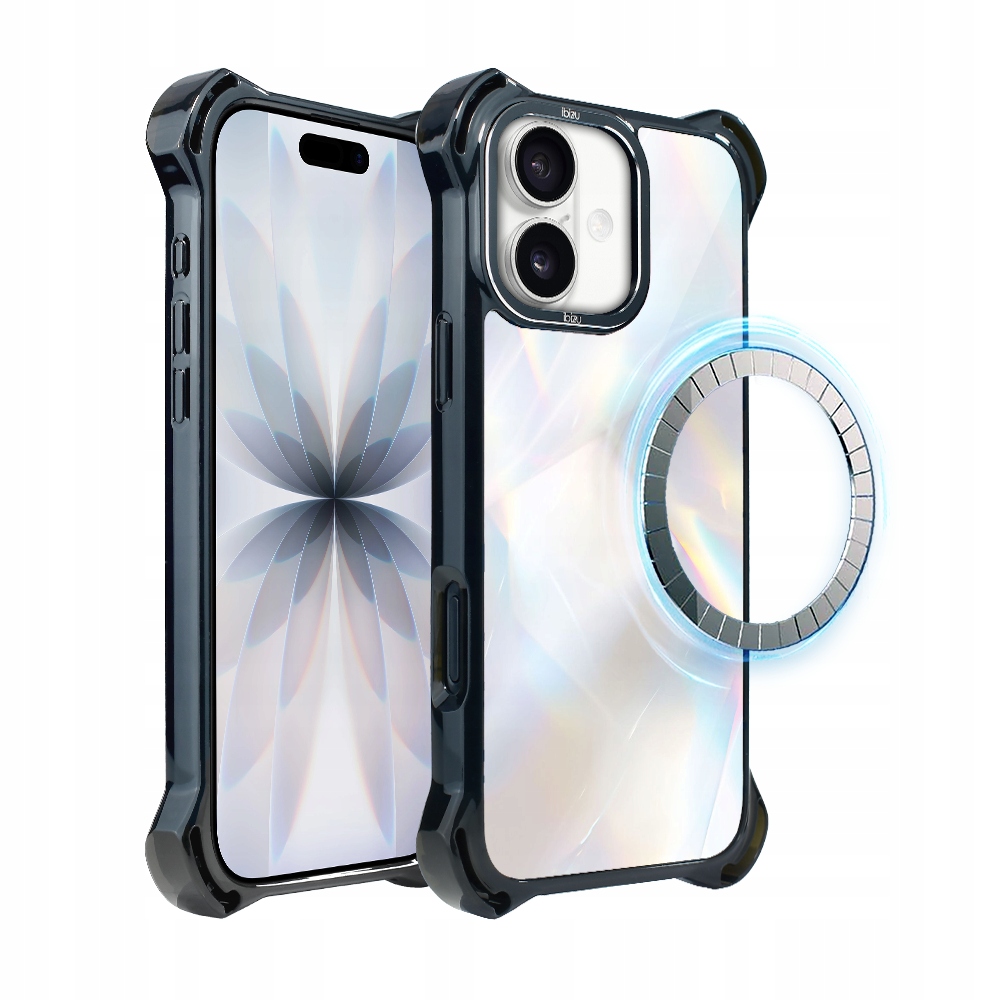 Pouzdro pro iPhone 17 Ibizu DropGuard Ultra s MagSafe a opálovým diamantem