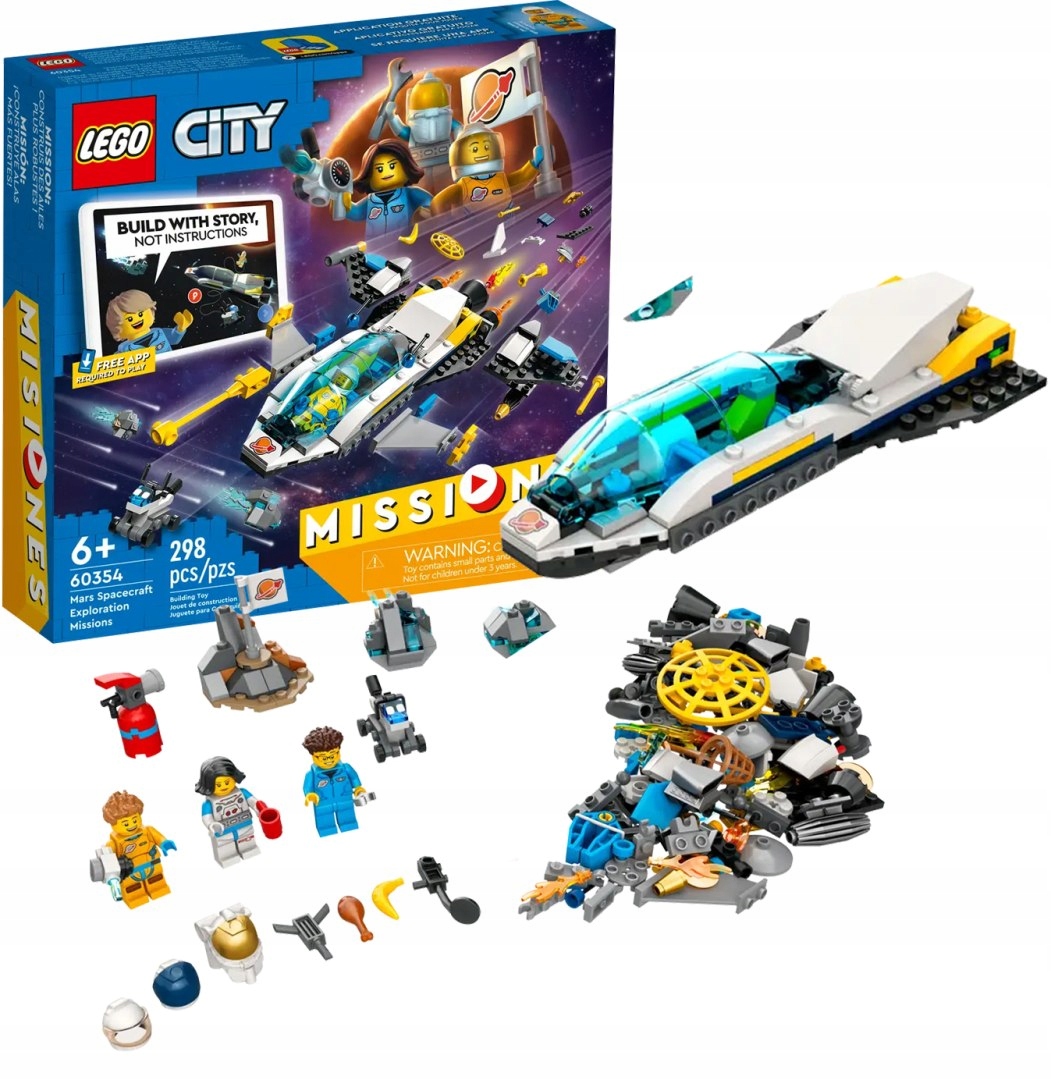 60354 Lego City Výzkumné výpravy marťanskou lodí