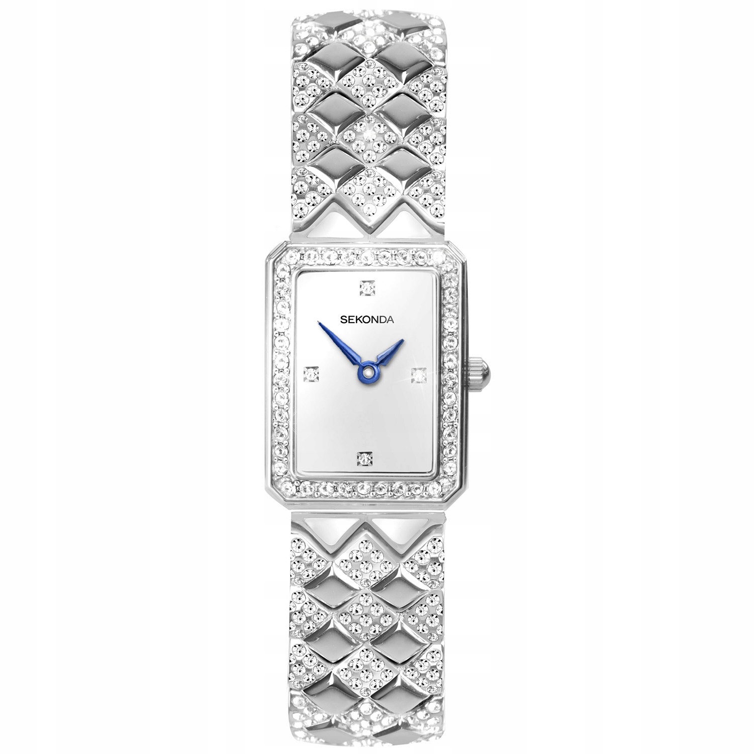 Dámské hodinky Sekonda 40510 Zirkony stříbrné