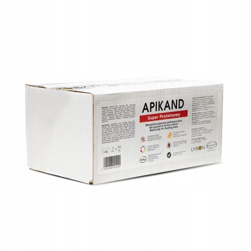 

Apikand Proteinowy ciasto 12x0,45 kg