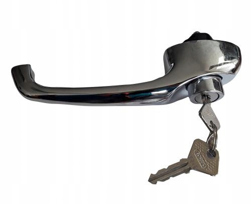 F500-KLA.ZR01 - Зовнішня дверна ручка Fiat 500 хром 1шт ONW