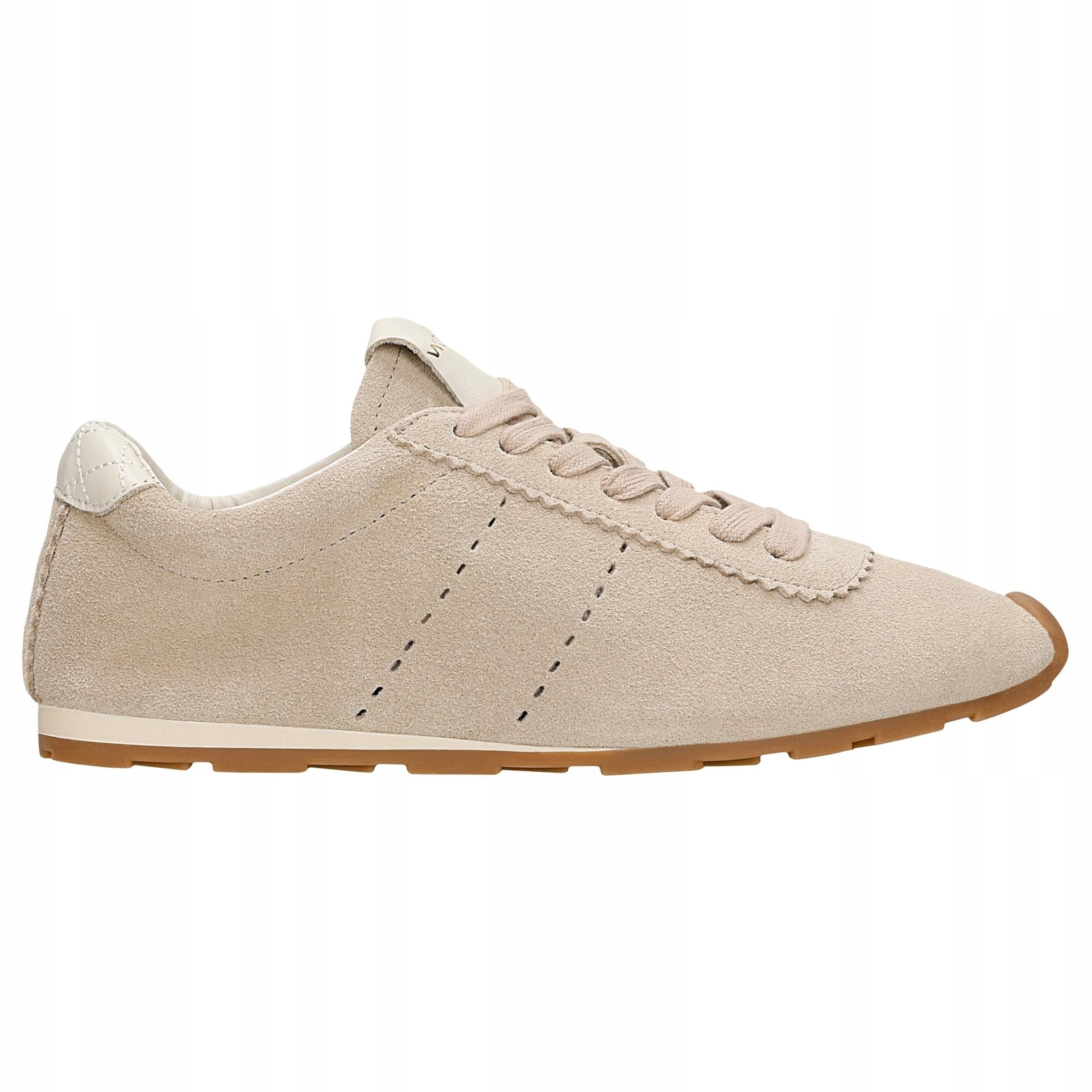 Béžové tenisky na tenké podrážce, velikost vel.