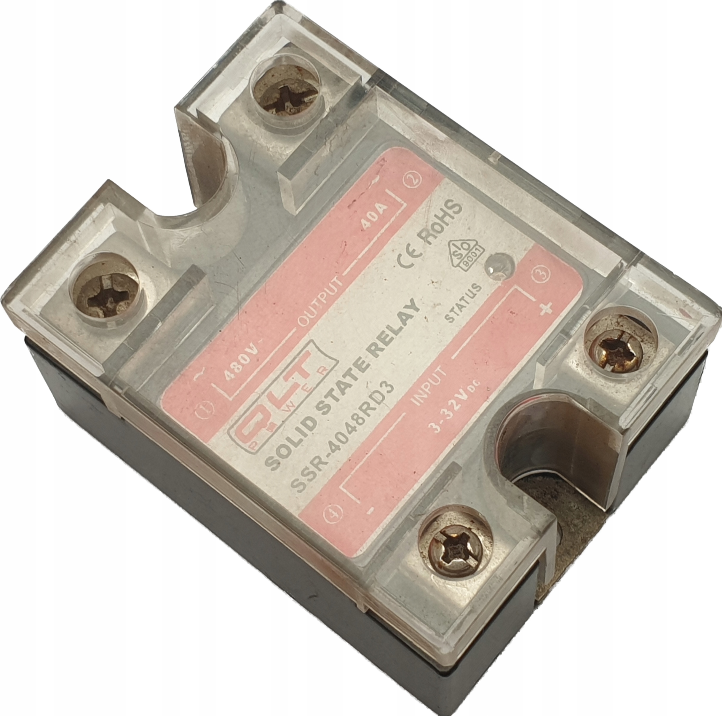 QLT POWER SSR-4048RD3 IN: 4-32VDC OUT: 480V 40A