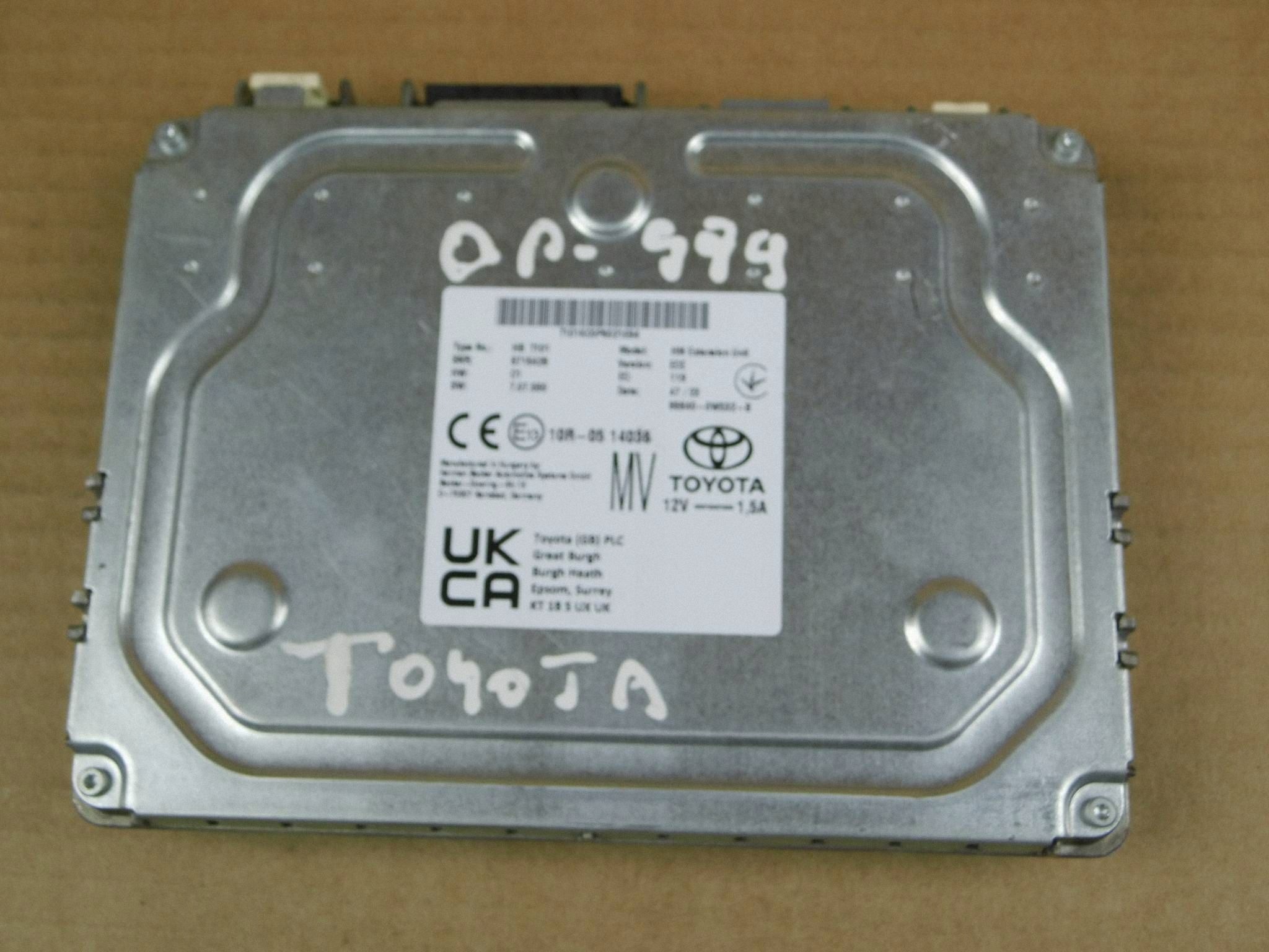 Lexus ES VII module control unit navigation devices GPS 868400W032B 86840-0W032-B