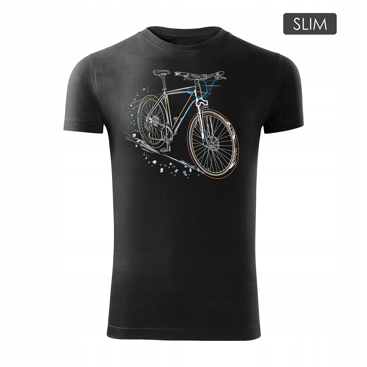 

Koszulka rowerowa Mtb Mountain Bike męska czarna