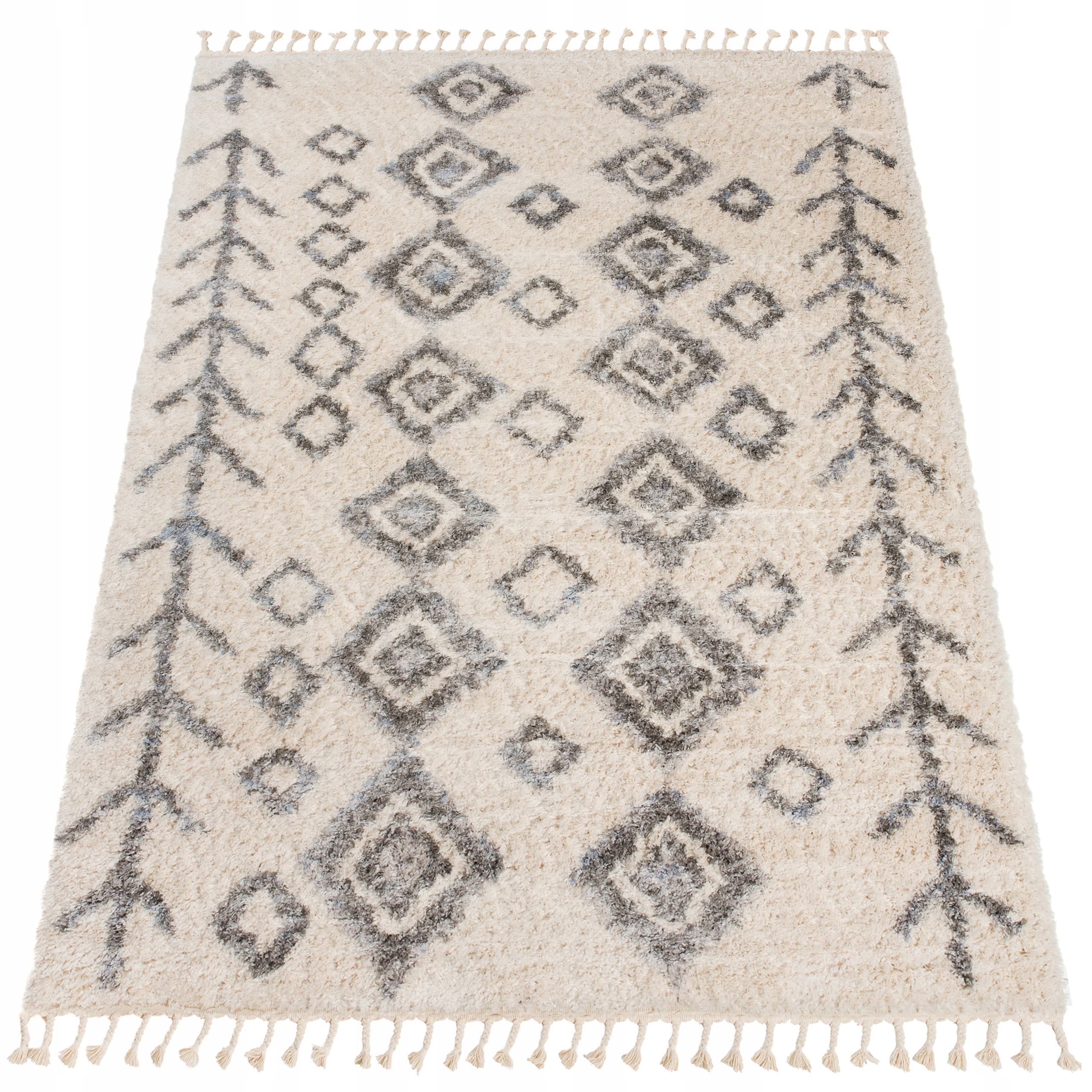 

Dywan Shaggy 120x170 Versay Boho Z Frędzlami Plusz