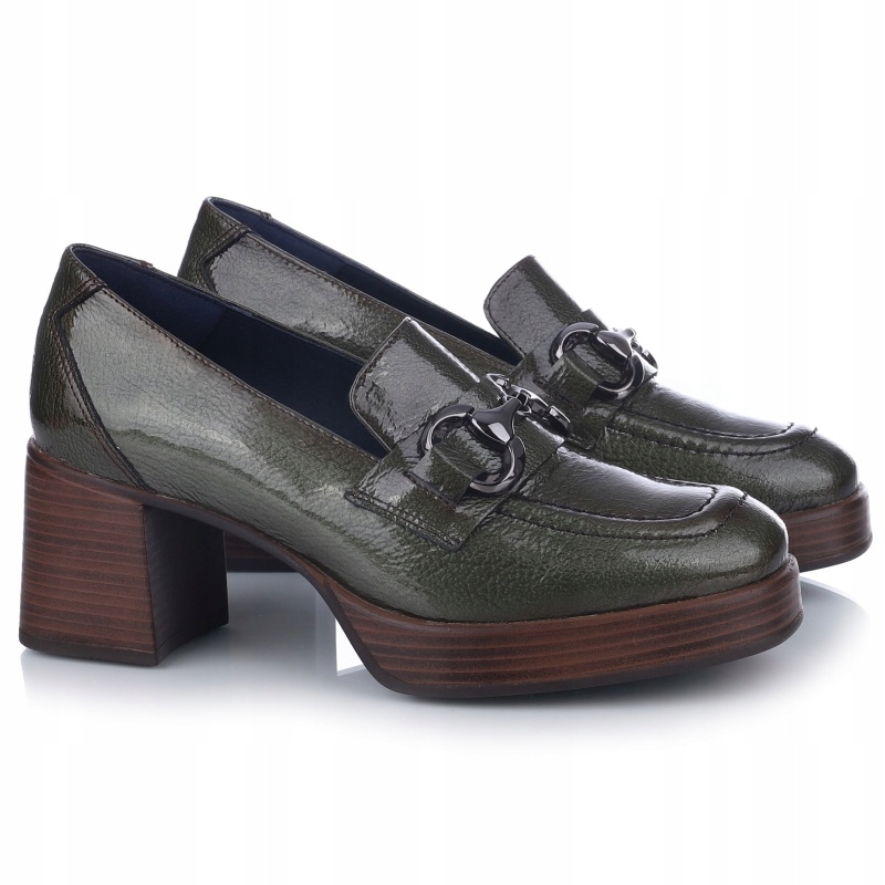 Dámské mokasíny na podpatku španělské Fluchos 102358 Cristel D9155 VEL.40