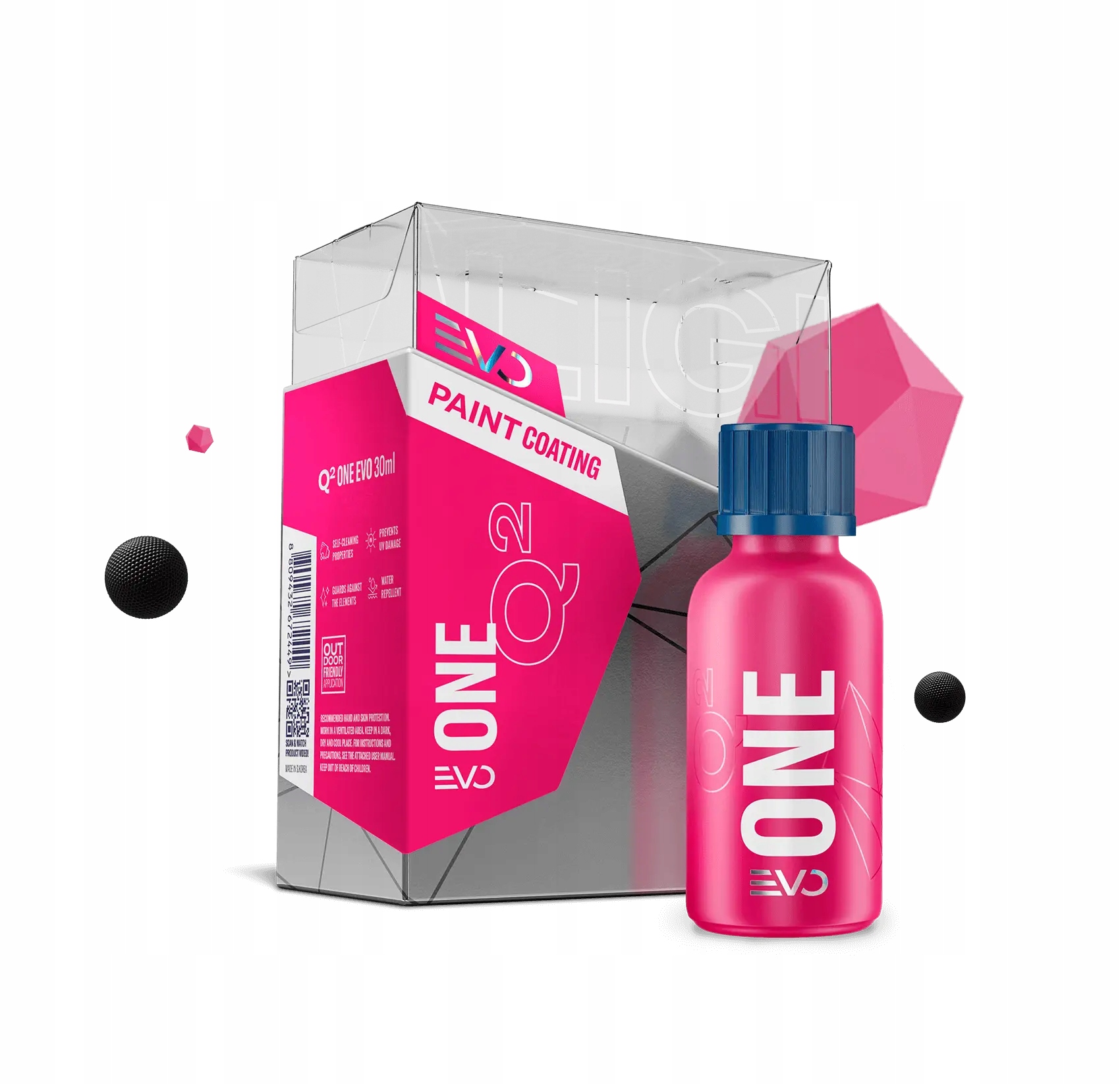 Gyeon Q2 One Evo Light Box 50ml – jednoduchá aplikácia keramického povlaku