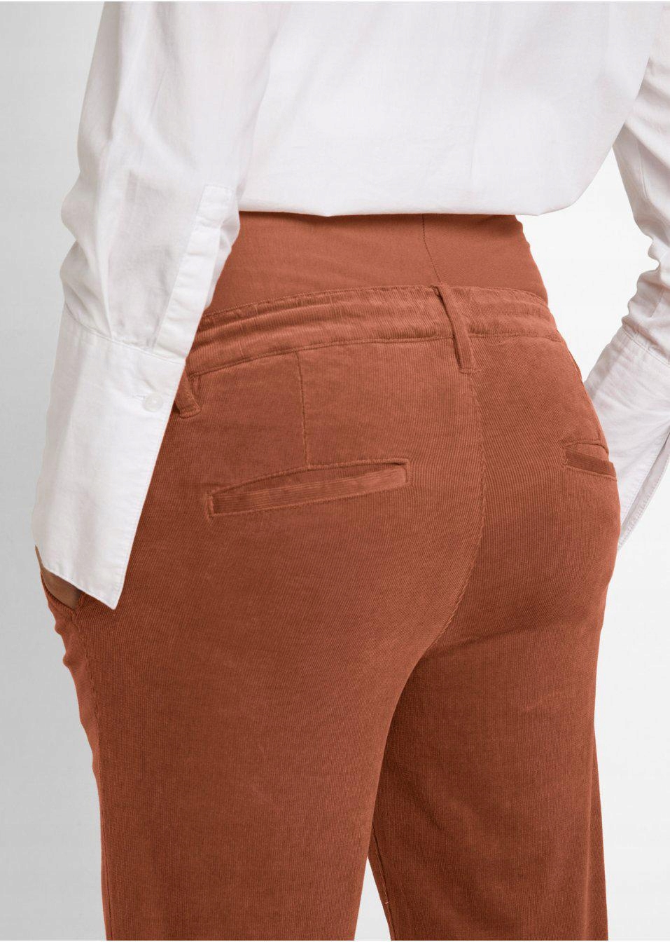 Bonprix 48 _ZT BRĄZOWE SPODNIE CIĄŻOWE Płeć kobieta