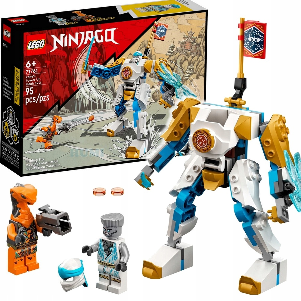 

Lego 71761 Ninjago Robot Mech Zane'a Biały Ninja