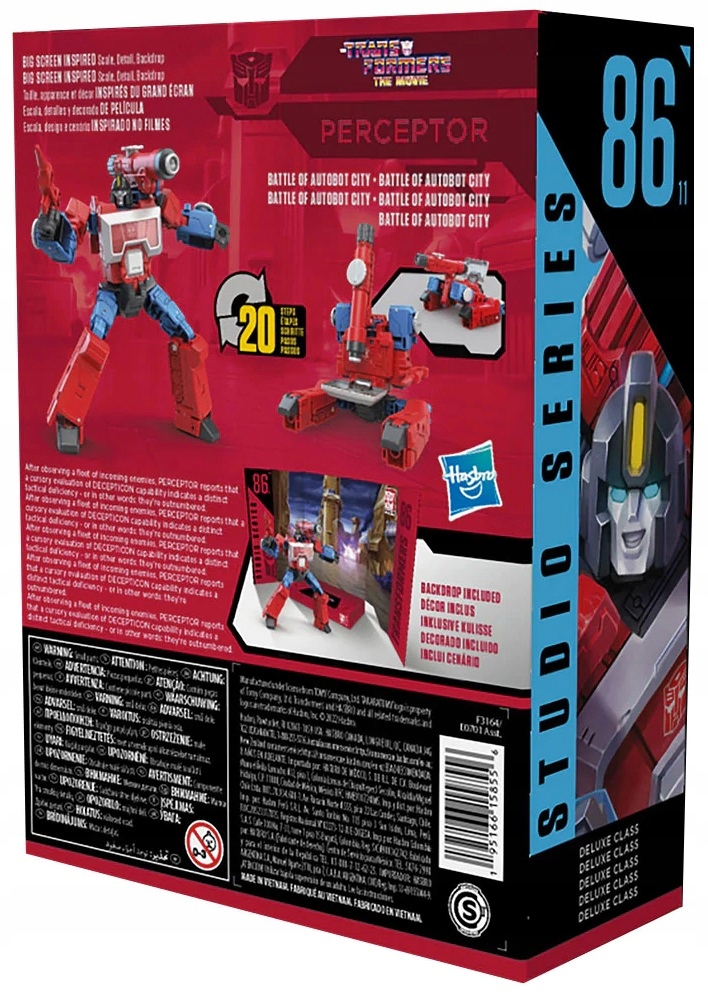 Figurka Transformers Perceptor DLX 86-11 Deluxe Marka Hasbro